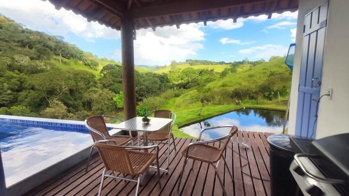 Chale Do Lago Super Luxo Кунья Экстерьер фото