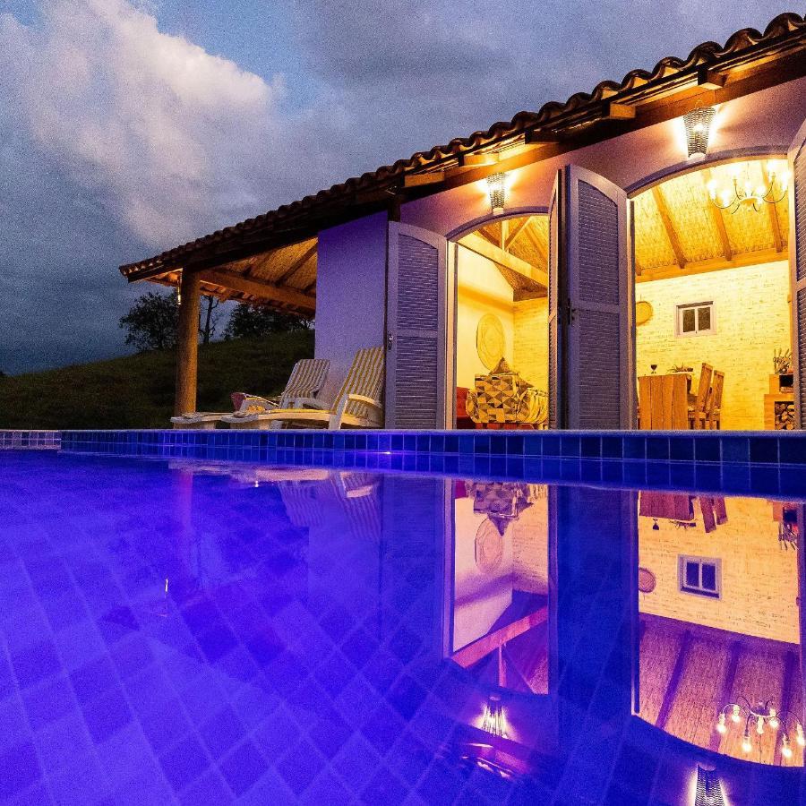Chale Do Lago Super Luxo Кунья Экстерьер фото